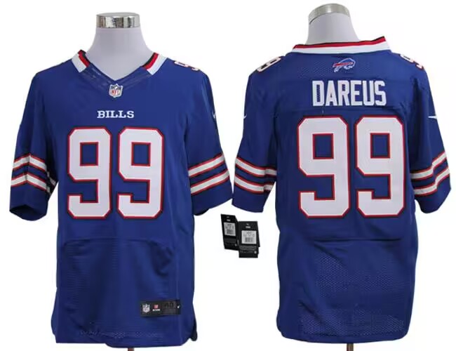 Men's Buffalo Bills Customized Blue Elite Stitched Jersey Men's Buffalo Bills Customized Blue Elite Stitched Jersey